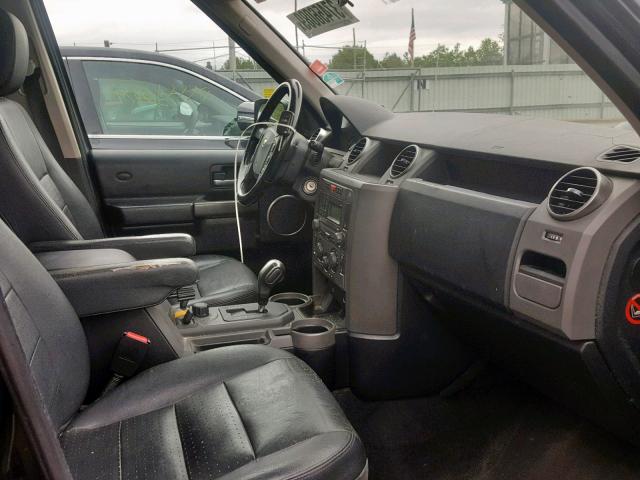 SALAD25445A330461 - 2005 LAND ROVER LR3 SE BLACK photo 5