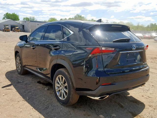 JTJYARBZXH2077729 - 2017 LEXUS NX 200T BLACK photo 3