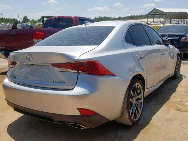 JTHBA1D20J5074318 - 2018 LEXUS IS 300 SILVER photo 4