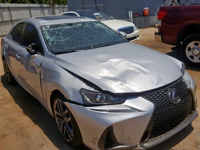 JTHBA1D20J5074318 - 2018 LEXUS IS 300 SILVER photo 9