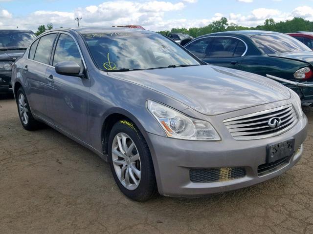 JNKCV61F29M353896 - 2009 INFINITI G37 GRAY photo 1