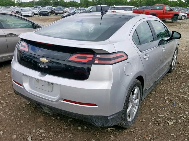 1G1RA6E42CU124327 - 2012 CHEVROLET VOLT SILVER photo 4