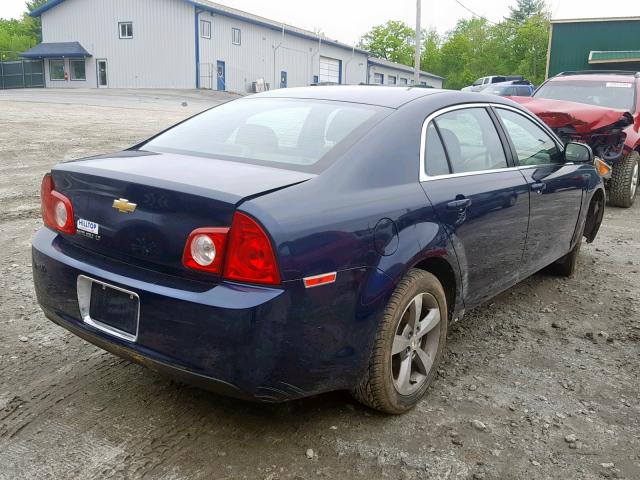1G1ZC5E11BF394081 - 2011 CHEVROLET MALIBU 1LT 蓝色 照片 4
