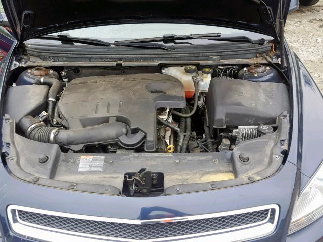 1G1ZC5E11BF394081 - 2011 CHEVROLET MALIBU 1LT 蓝色 照片 7