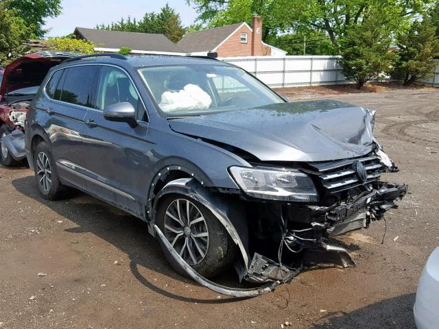 3VV3B7AX0JM023399 - 2018 VOLKSWAGEN TIGUAN SE GRAY photo 1