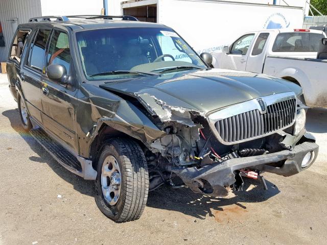 5LMEU27R11LJ17007 - 2001 LINCOLN NAVIGATOR 绿色 照片 1