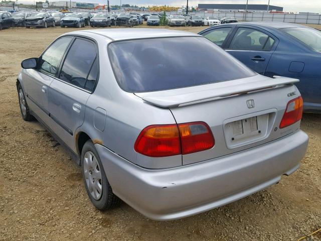 2HGEJ6614XH919707 - 1999 HONDA CIVIC BASE SILVER photo 3