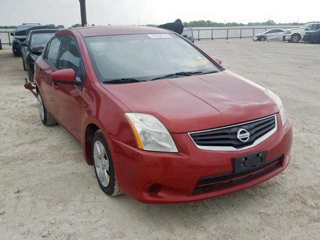 3N1AB6AP3CL771754 - 2012 NISSAN SENTRA 2.0 RED photo 1