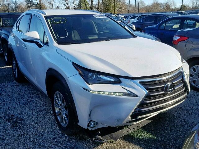 JTJYARBZ4H2056682 - 2017 LEXUS NX 200T WHITE photo 1