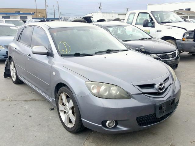 JM1BK143641113979 - 2004 MAZDA 3 HATCHBAC GRAY photo 1