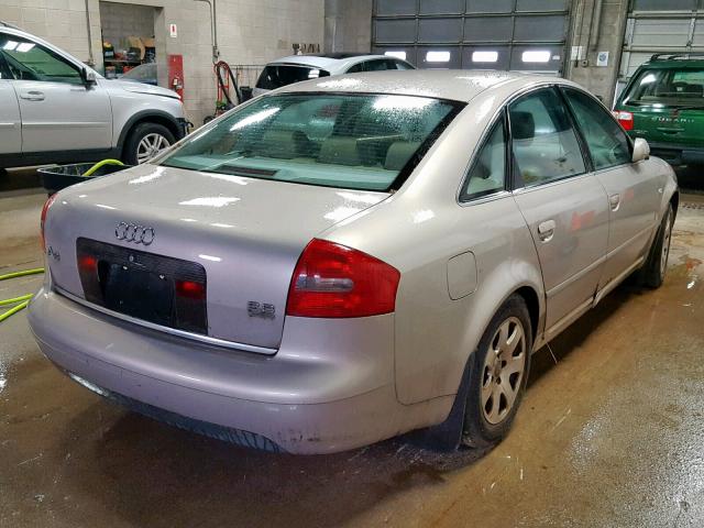 WAUBA24B8XN022349 - 1999 AUDI A6 2.8 QUA TAN photo 4