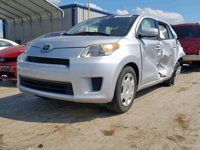 JTKKU10499J047114 - 2009 TOYOTA SCION XD SILVER photo 2