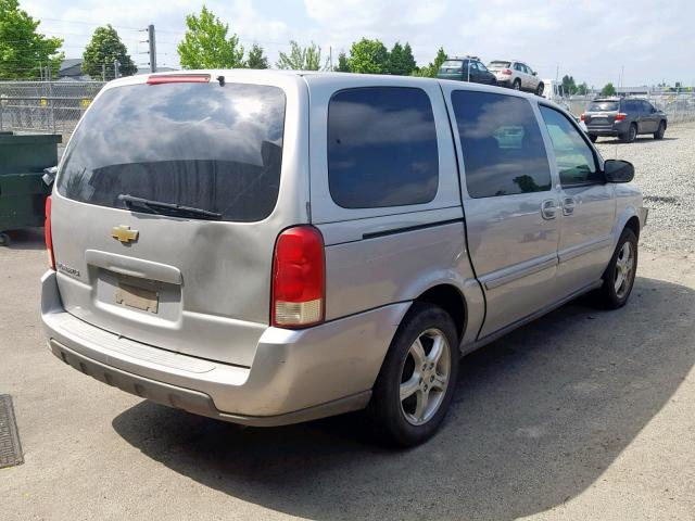 1GNDV23L95D232317 - 2005 CHEVROLET UPLANDER L 银色 照片 4