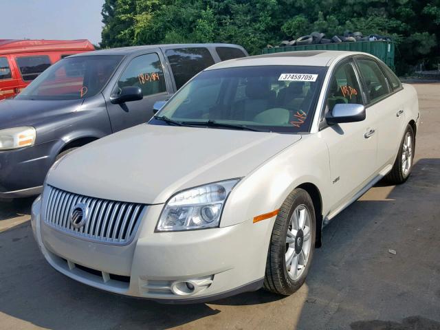 1MEHM42WX8G604334 - 2008 MERCURY SABLE PREM CREAM photo 2