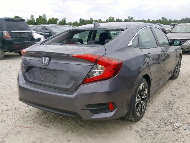 19XFC1F71GE030816 - 2016 HONDA CIVIC EXL ვერცხლისფერი ფოტო 4