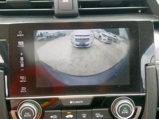 19XFC1F71GE030816 - 2016 HONDA CIVIC EXL ვერცხლისფერი ფოტო 9