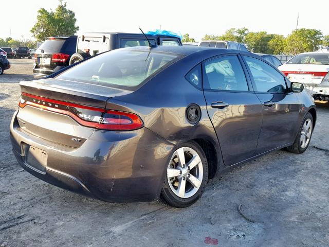 1C3CDFBB8FD172771 - 2015 DODGE DART SXT GRAY photo 4