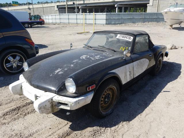 TFVDW2AT005521 - 1980 TRIUMPH CAR SPITFIRE GREEN photo 2