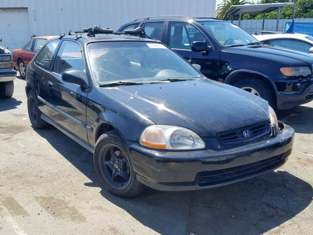 2HGEJ6347TH120089 - 1996 HONDA CIVIC DX BLACK photo 1