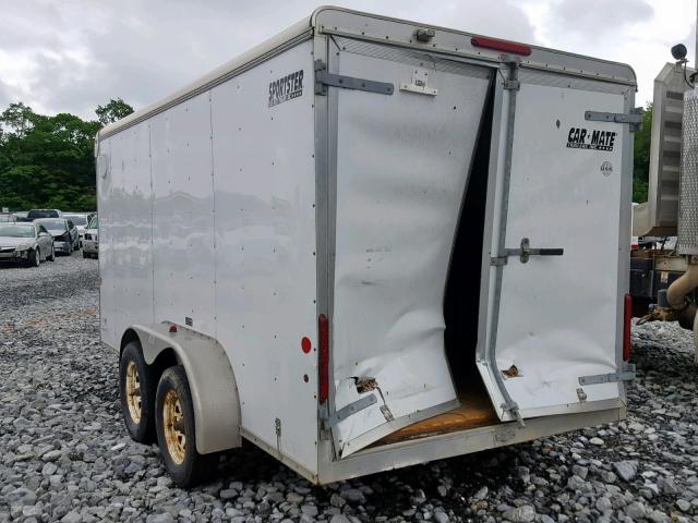 5A3C714D9FL000475 - 2015 CARM TRAILER WHITE photo 3