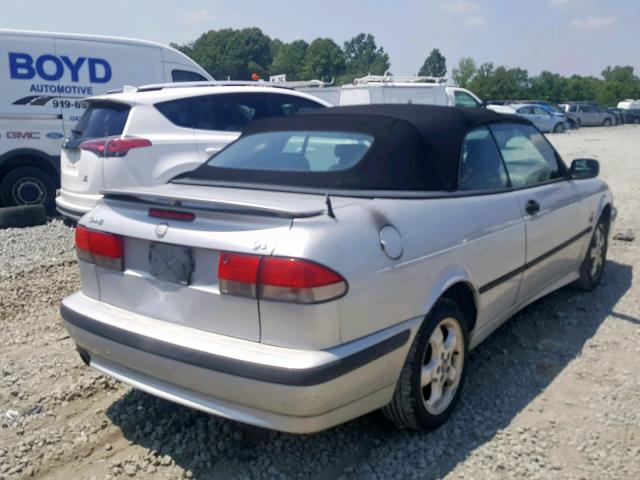 YS3DF78K817020027 - 2001 SAAB 9-3 SE SILVER photo 4