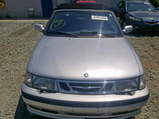 YS3DF78K817020027 - 2001 SAAB 9-3 SE SILVER photo 9