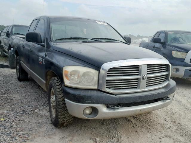 3D7KR28L39G514786 - 2009 DODGE RAM 2500 BLACK photo 1