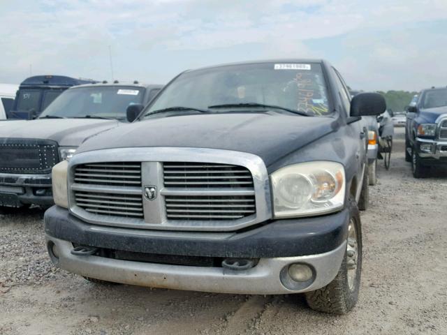 3D7KR28L39G514786 - 2009 DODGE RAM 2500 BLACK photo 10