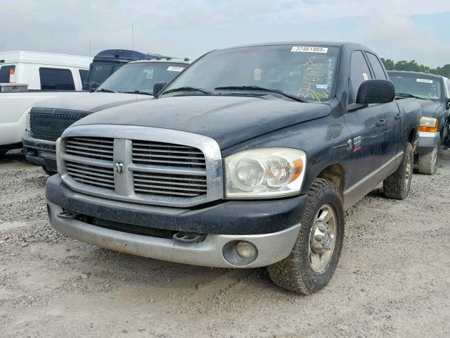 3D7KR28L39G514786 - 2009 DODGE RAM 2500 BLACK photo 2