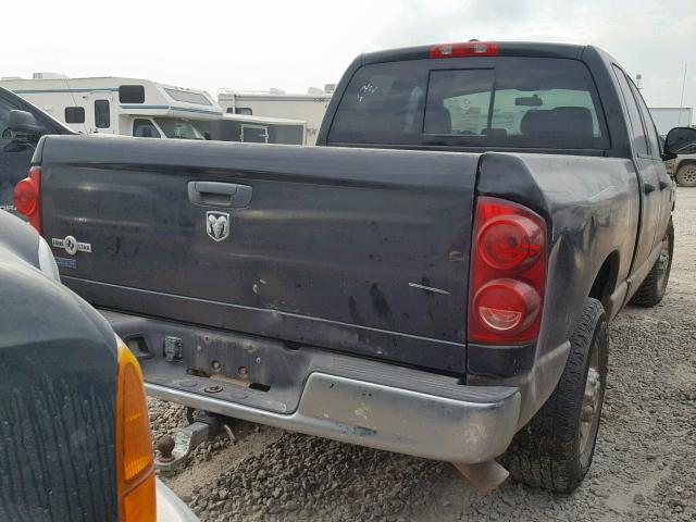 3D7KR28L39G514786 - 2009 DODGE RAM 2500 BLACK photo 4