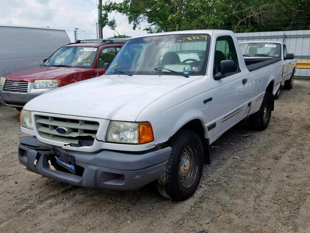 1FTYR10U43TA06713 - 2003 FORD RANGER WHITE photo 2