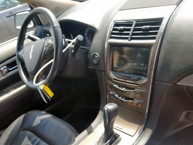 2LMDJ8JK8EBL05927 - 2014 LINCOLN MKX BLACK photo 9