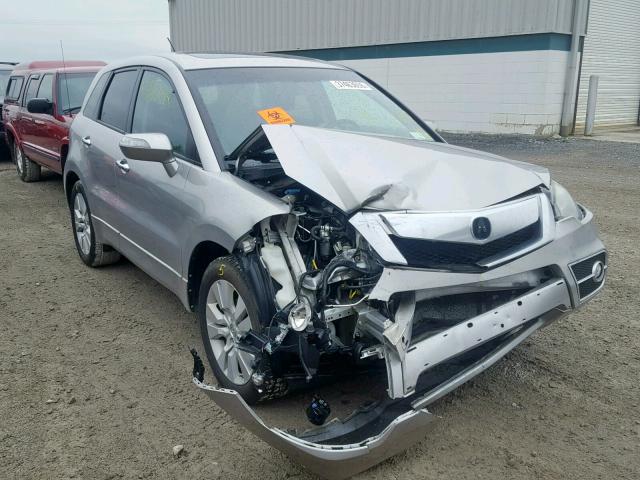 5J8TB1H24AA005153 - 2010 ACURA RDX SILVER photo 1