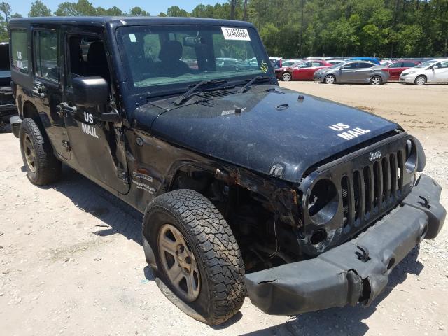 1C4BJWKG2FL533655 - 2015 JEEP WRANGLER U BLACK photo 1