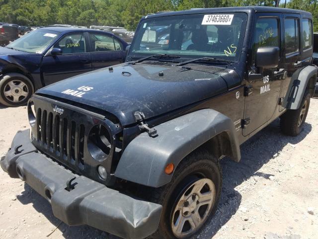 1C4BJWKG2FL533655 - 2015 JEEP WRANGLER U BLACK photo 2