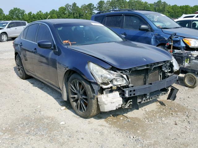 JNKCV61E29M014644 - 2009 INFINITI G37 BASE BLUE photo 1