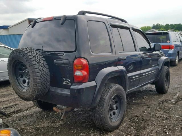 1J4GL58K23W693416 - 2003 JEEP LIBERTY LI BLACK photo 4