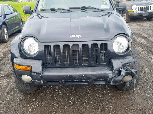 1J4GL58K23W693416 - 2003 JEEP LIBERTY LI BLACK photo 9