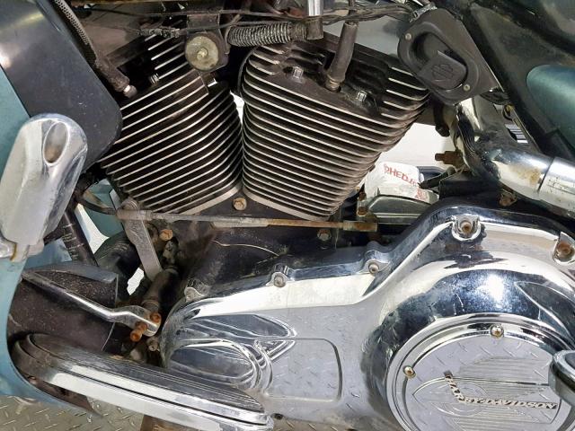 1HD1FC4197Y660491 - 2007 HARLEY-DAVIDSON FLHTCUI BLUE photo 11