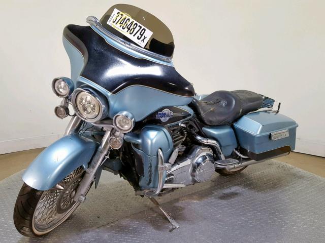 1HD1FC4197Y660491 - 2007 HARLEY-DAVIDSON FLHTCUI BLUE photo 4