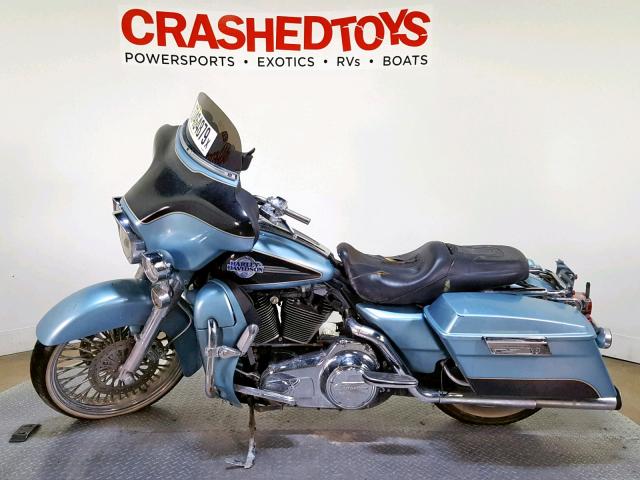 1HD1FC4197Y660491 - 2007 HARLEY-DAVIDSON FLHTCUI BLUE photo 5