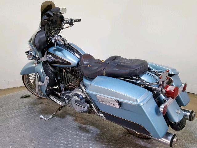 1HD1FC4197Y660491 - 2007 HARLEY-DAVIDSON FLHTCUI BLUE photo 6