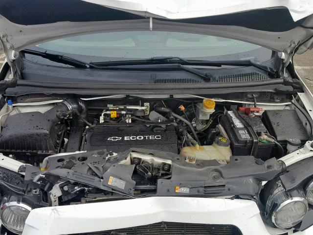 1G1JA6SH6C4141913 - 2012 CHEVROLET SONIC LS 白色 照片 7