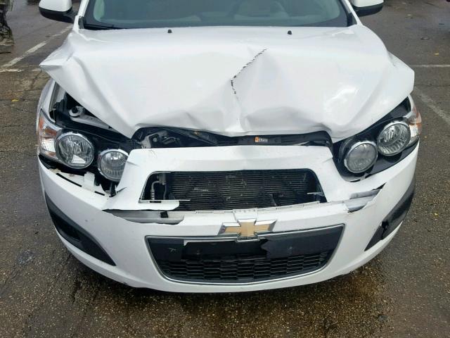 1G1JA6SH6C4141913 - 2012 CHEVROLET SONIC LS 白色 照片 9
