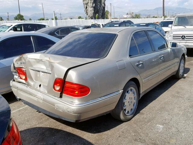 WDBJF65H4XA836465 - 1999 MERCEDES-BENZ E 320 TAN photo 4