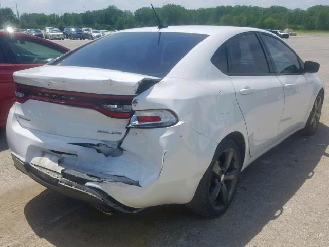 1C3CDFBA4DD304476 - 2013 DODGE DART SXT WHITE photo 4