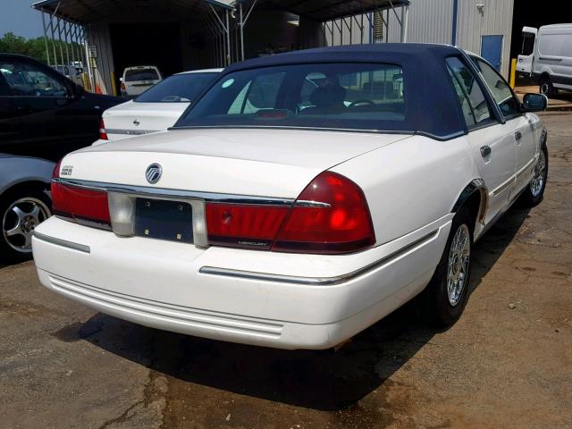 2MEFM74W5WX670819 - 1998 MERCURY GRAND MARQ WHITE photo 4