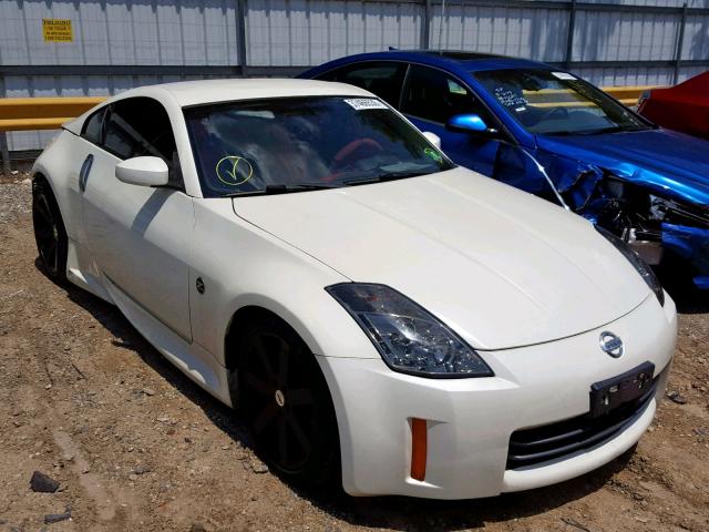 JN1AZ34D46M310049 - 2006 NISSAN 350Z COUPE WHITE photo 1