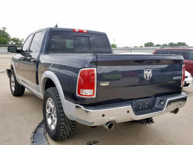 1C6RR7NT2DS601985 - 2013 RAM 1500 LARAM BLACK photo 3