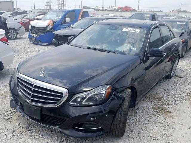 WDDHF5KB1EA888648 - 2014 MERCEDES-BENZ E 350 BLACK photo 2